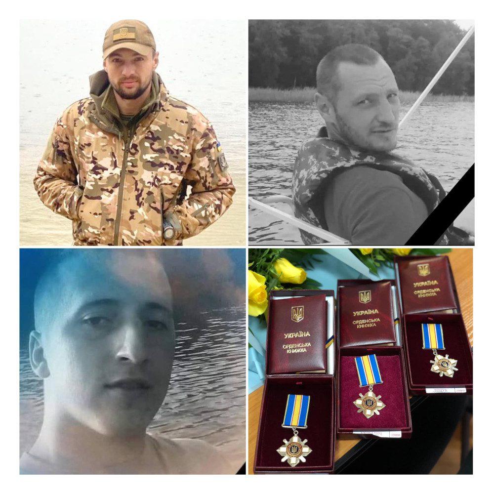 Загиблі воїни, яким вручено ордени посмертно.