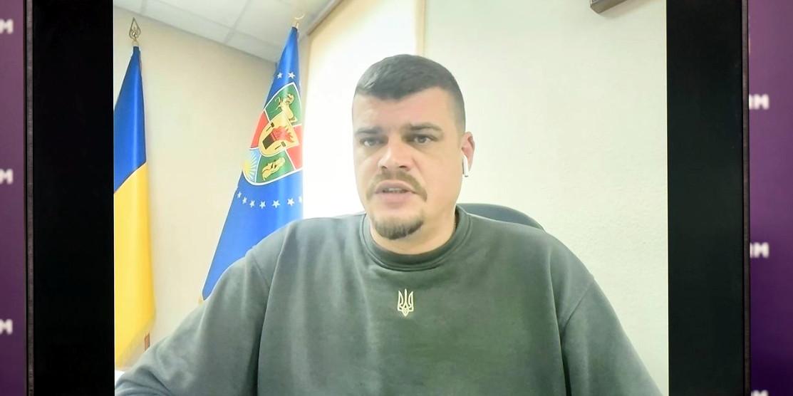 Начальник Луганської ОВА Артем Лисогор.