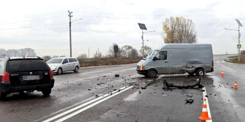 Місце аварії.
