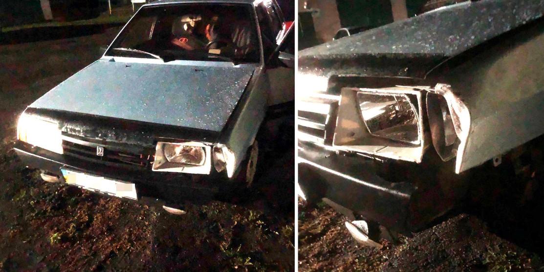 ДТП в с. Синів колишнього Гощанського району (фото: Поліція Рівненщини).