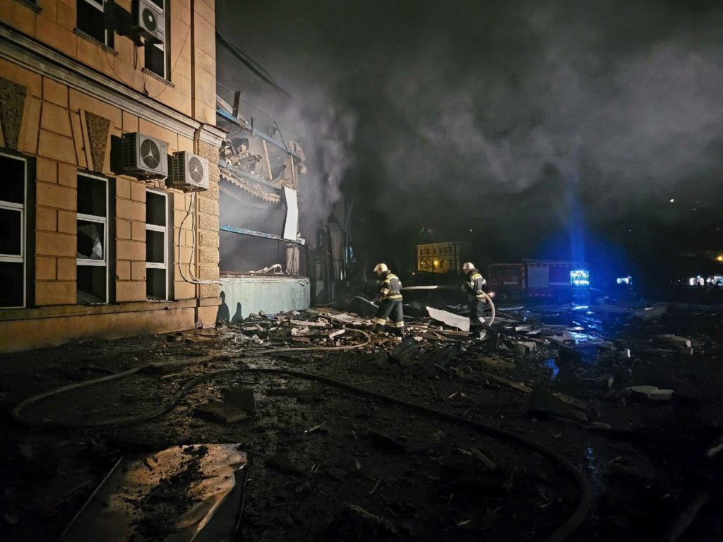 Вночі російські терористи атакували Одесу