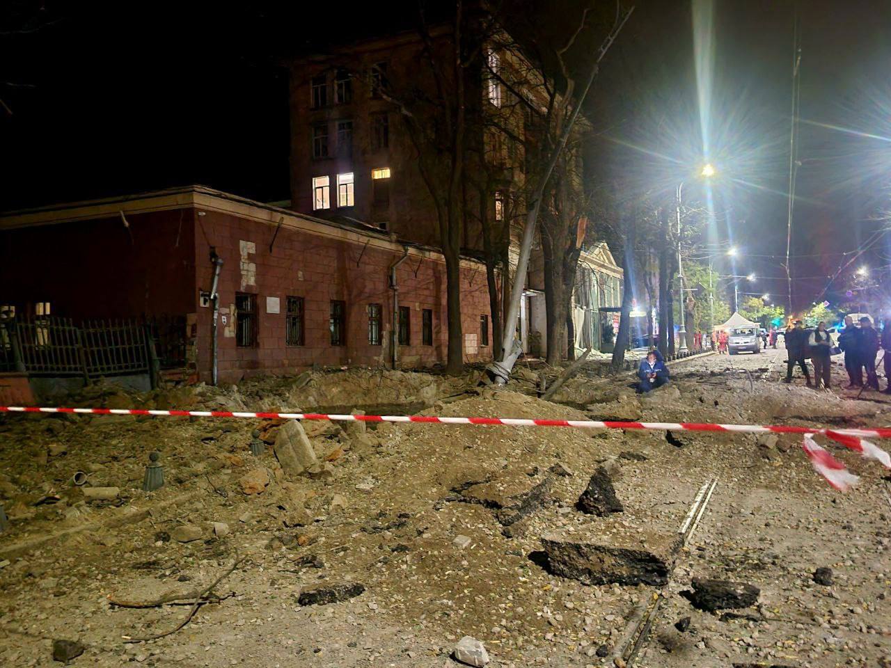 Вночі російські терористи атакували Одесу