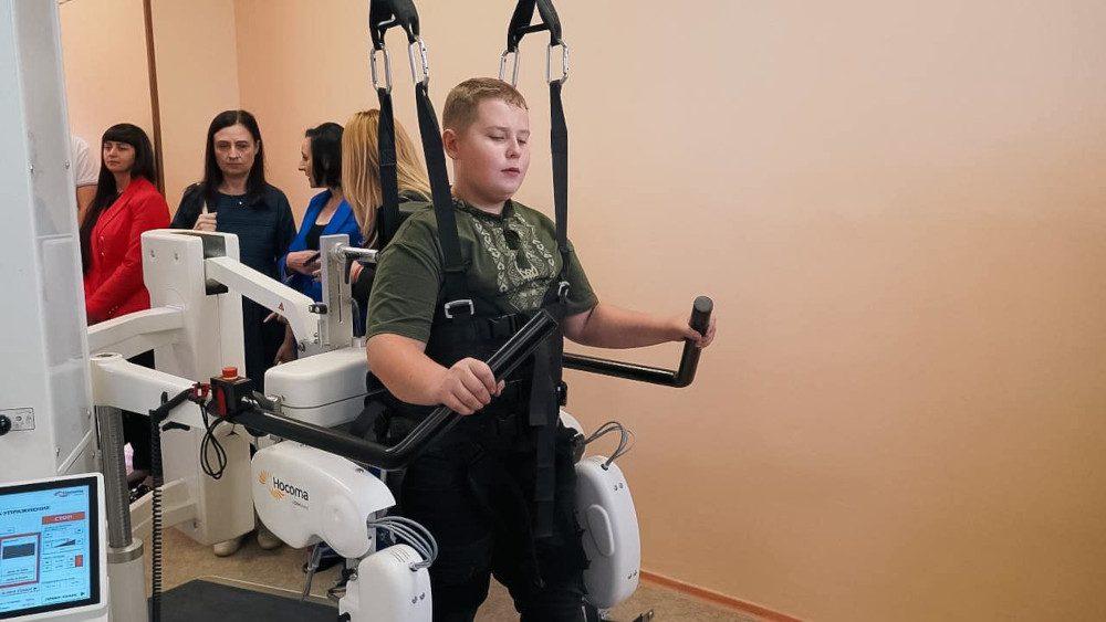 В Державному центрі реабілітації.