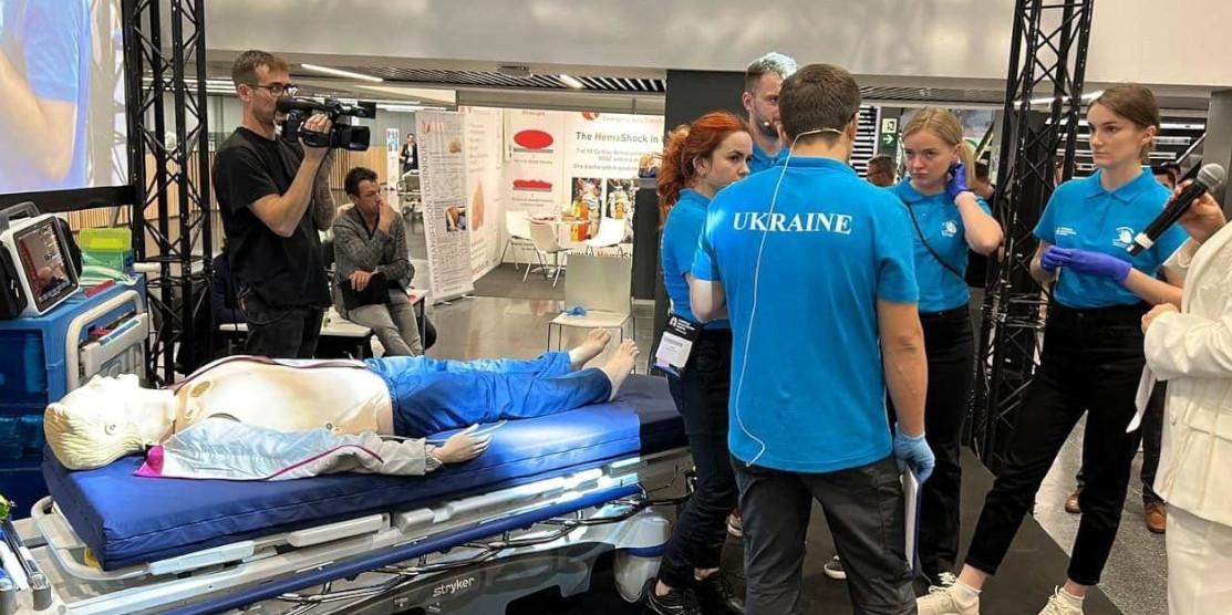 Команда "екстренки" з Рівненщини на змаганнях.