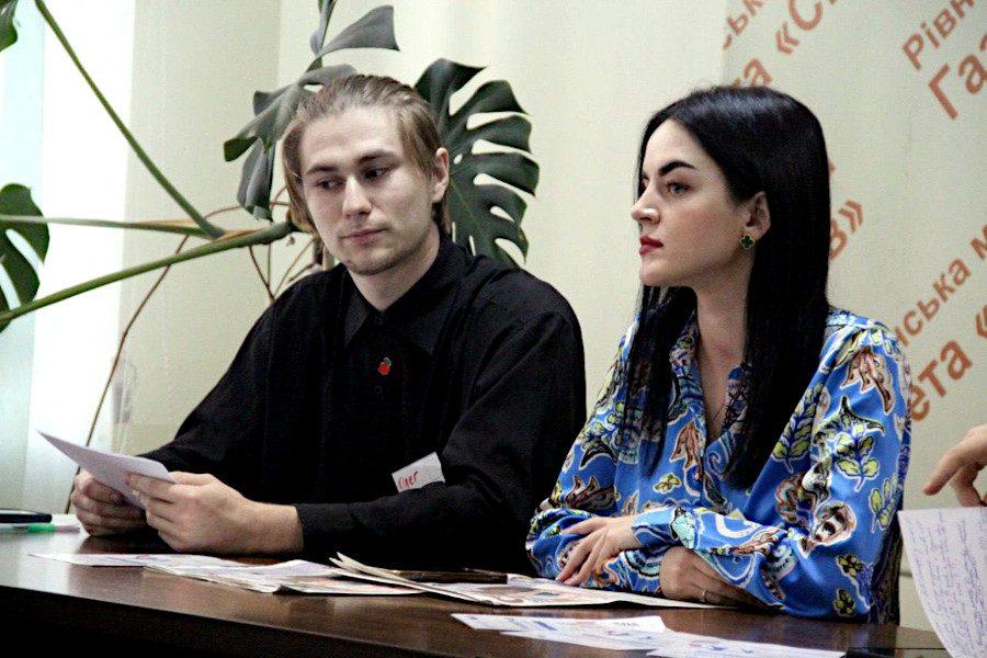 Олег Дехтярьов і Іванна Одейчук.