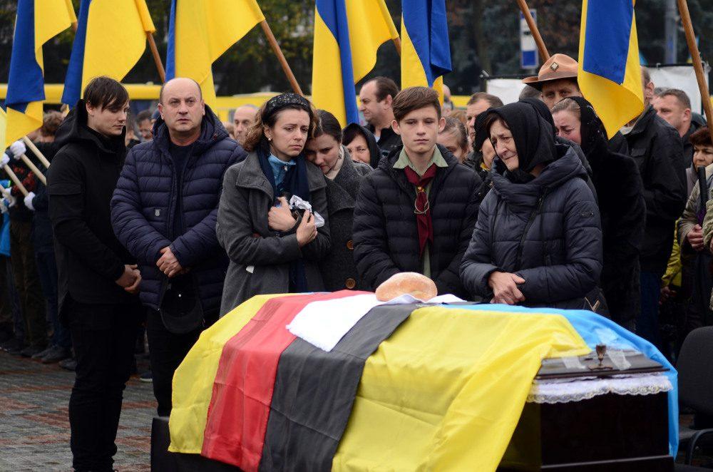 Похорон Тараса Давидюка.
