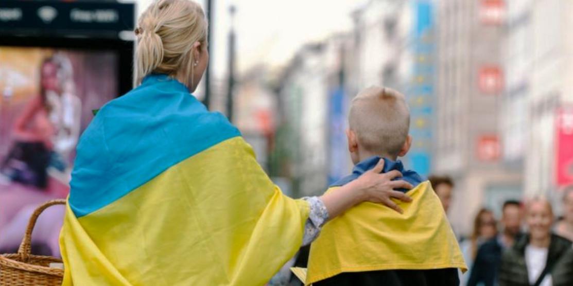 Українські біженці.
