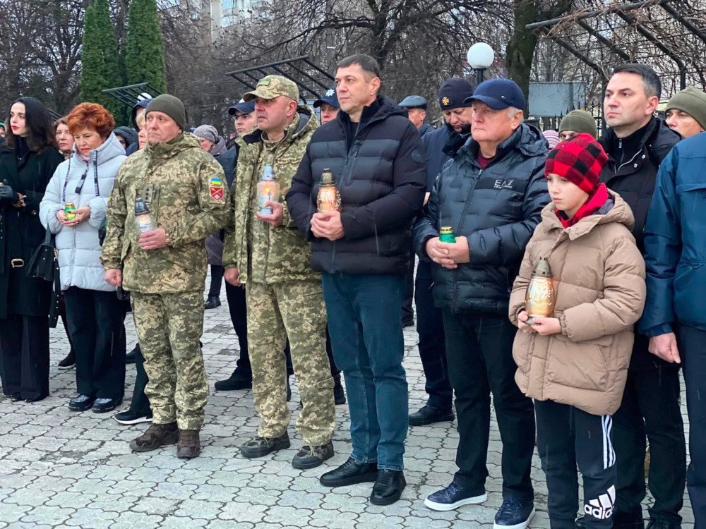 Відзначення пам'яті жертв голодоморів.