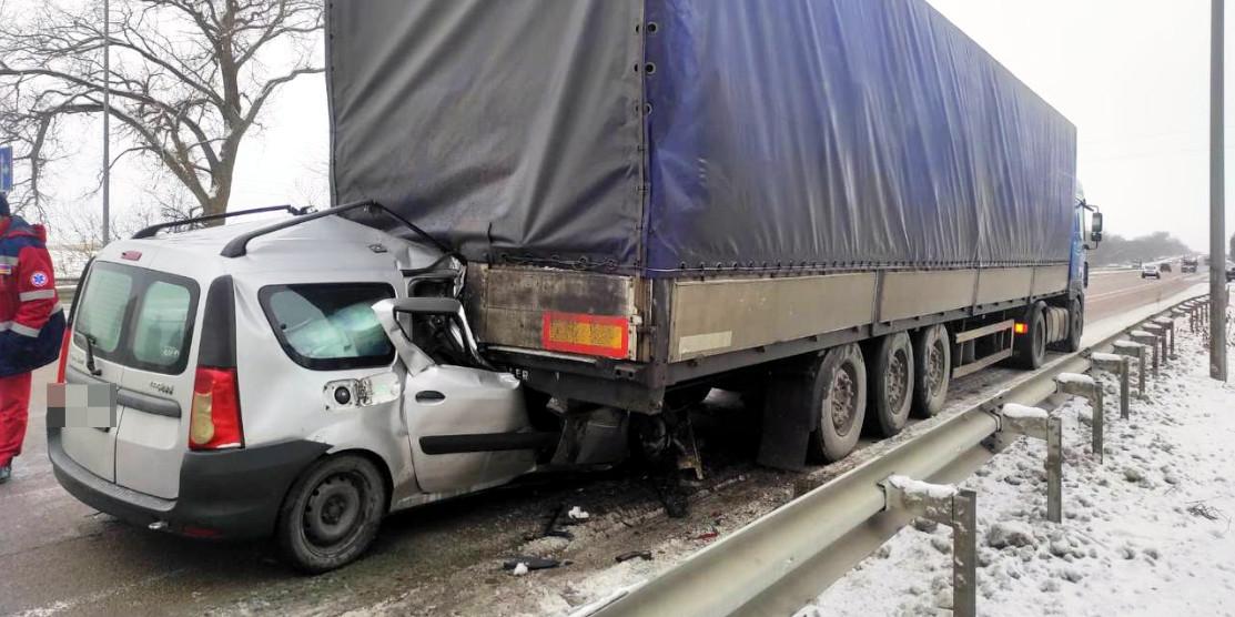 ДТП в Горбакові на трасі "Київ-Чоп".