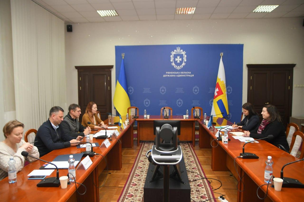 Під час зустрічі в Рівненській ОДА