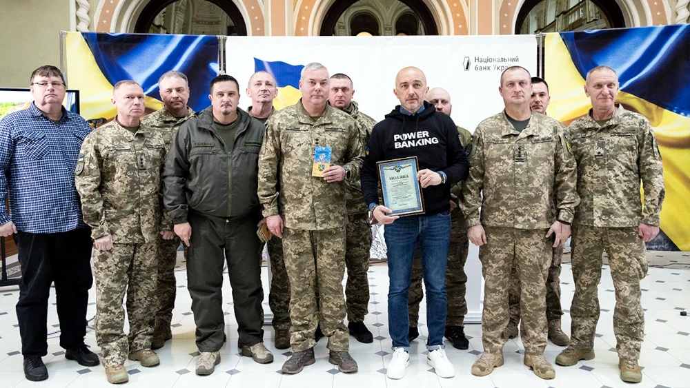 На презентації нової монети.