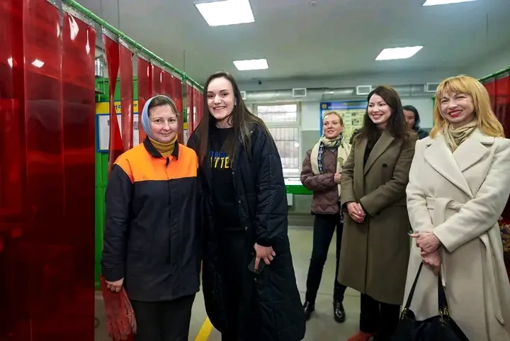 В навчальному відділенні Рівненського центру ПТО ДСЗ.