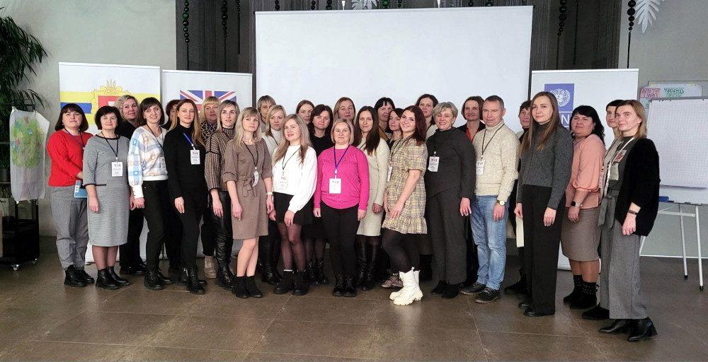 Спільна світлина учасників тренінгу.