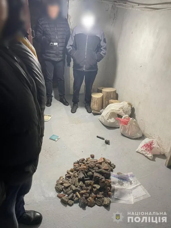 Знайдений бурштин
