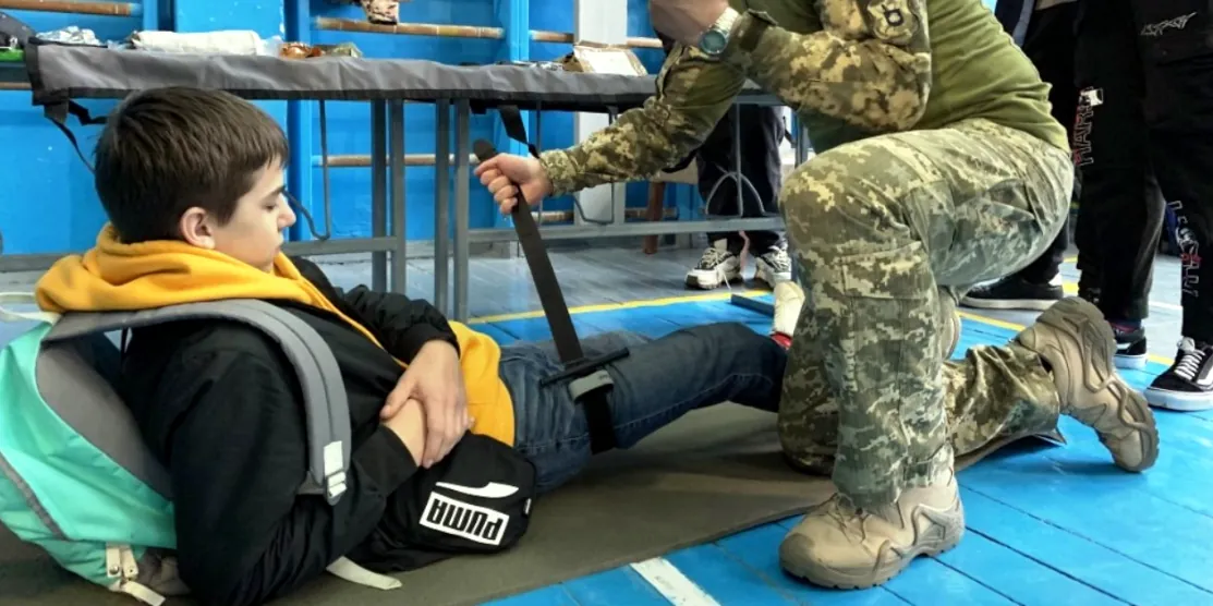 Накладання турнікета