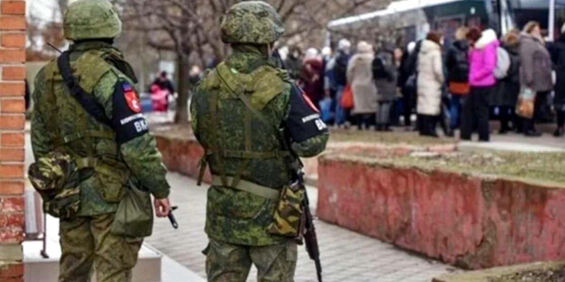 Окупанти на ТОТ.