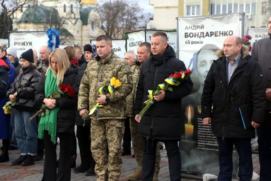 Похорон Олександра Бершака.