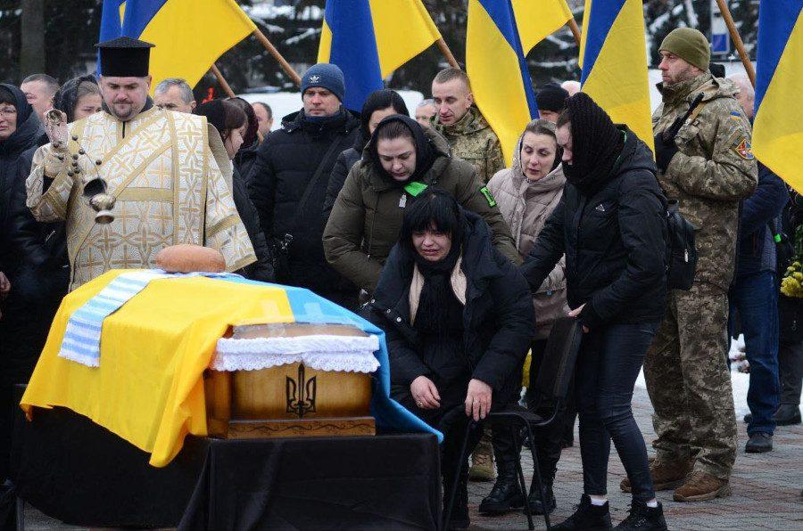 Похорон Олександра Пінчука.