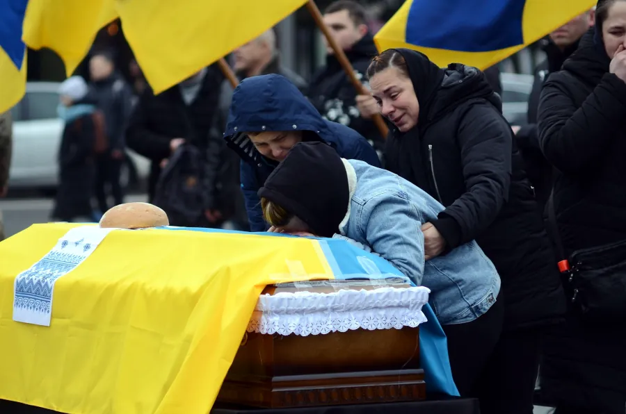 Похорон Олександра Жевняка.