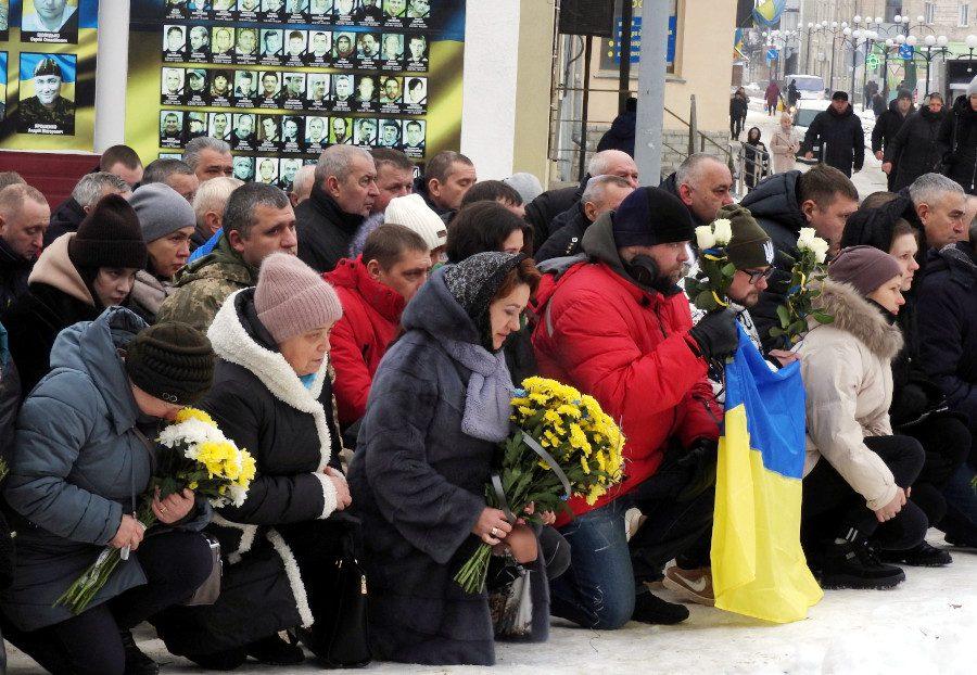 Похорон Олексія Окренця.