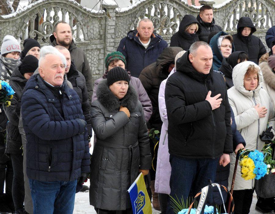 Похорон Олексія Окренця.