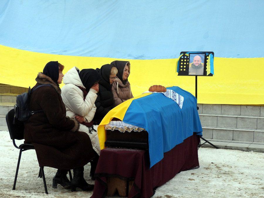 Похорон Олексія Окренця.