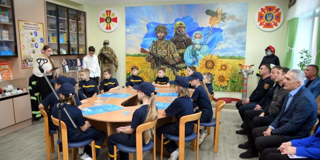 На відкритті класу безпеки.