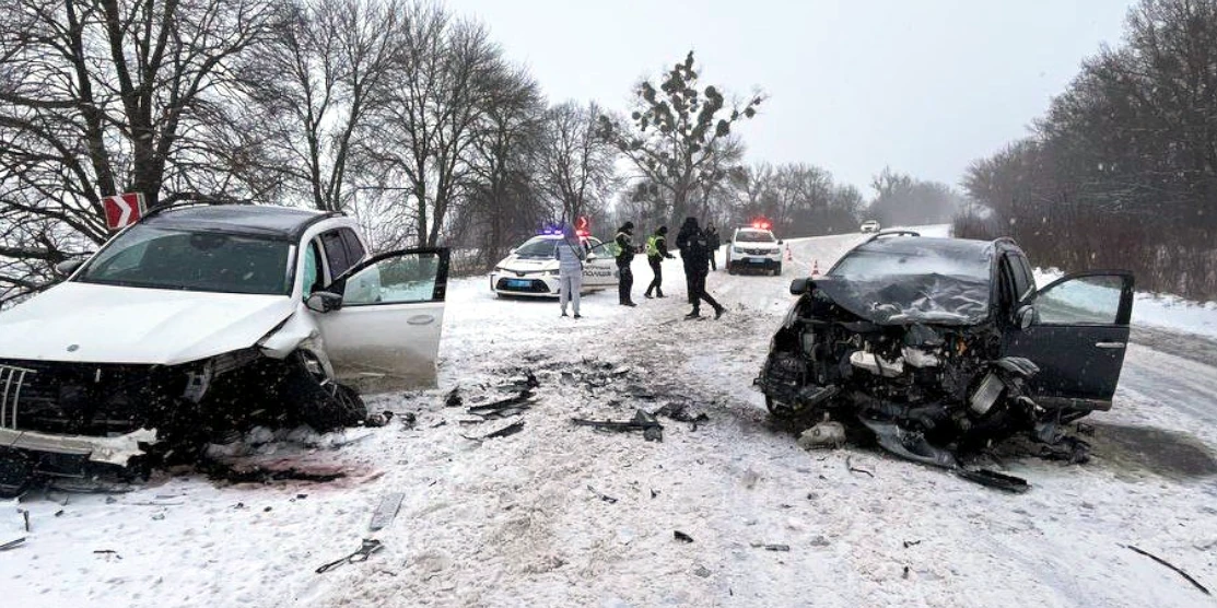 На Дубенщині в ДТП травмувалися п’ятеро осіб, серед них — двоє дітей Місце ДТП.