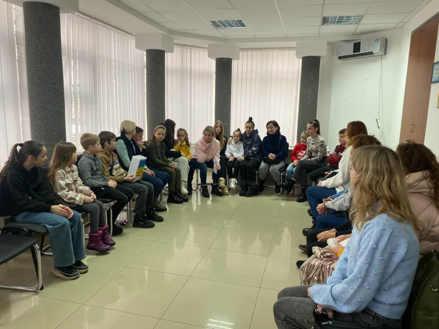 Збори волонтерського об'єднання "Діти Перемоги".