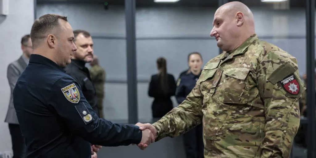 Іван Вигівський і Олексій "Лєший" Чича.