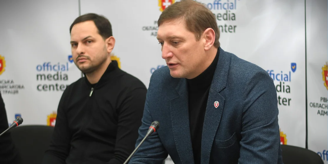 Сергій Ліщук говорить на брифінгу.