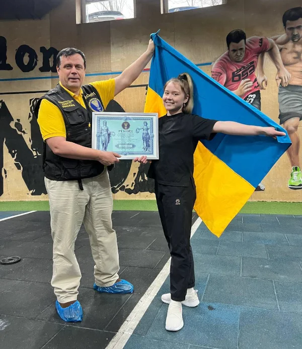Святковий настрій після встановлення рекорду.