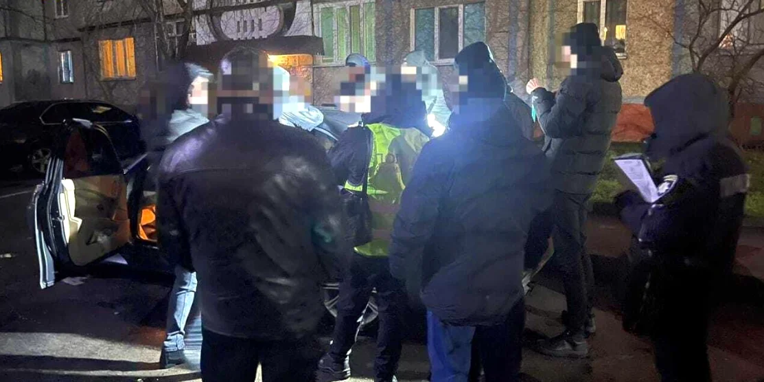 Під час затримання.