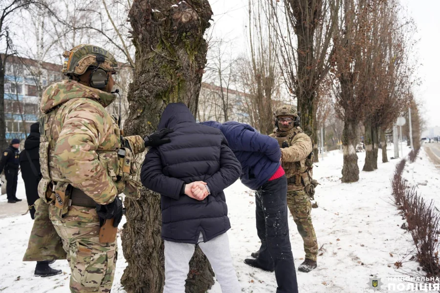 Затримана ДРГ.