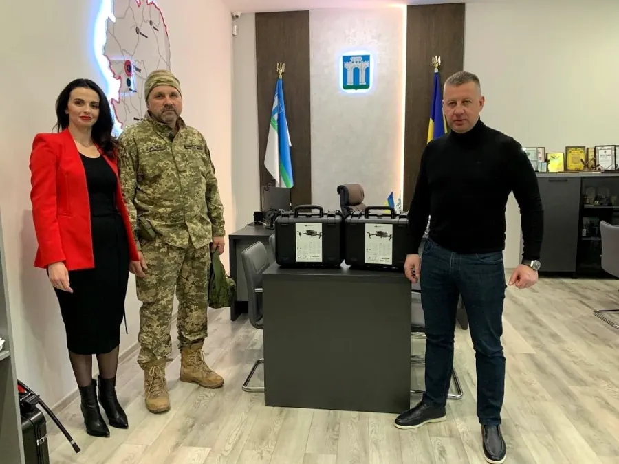 Передача дронів.