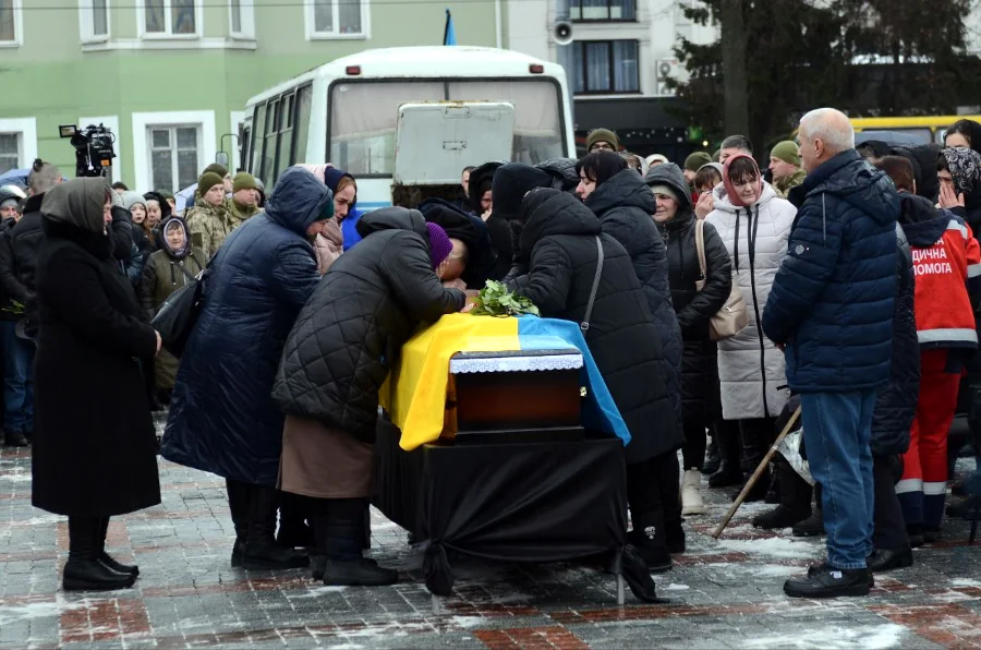 похорон Андрія Яремчука.