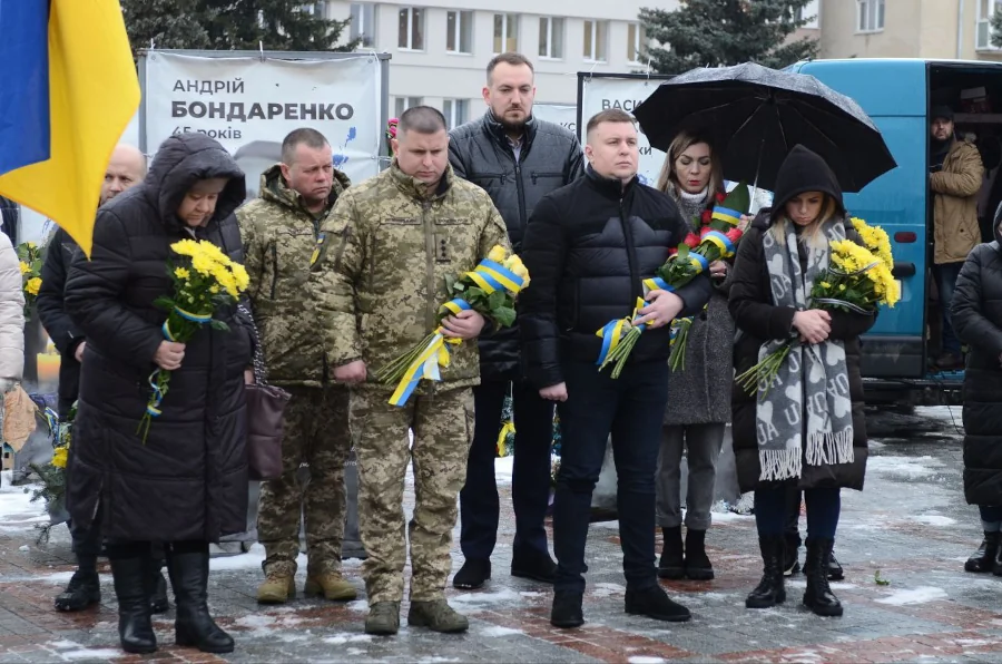 похорон Андрія Яремчука.