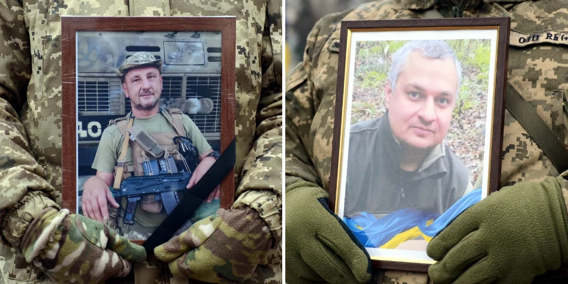 Похорон Бориса Коваля і Дмитра Єфіменка.