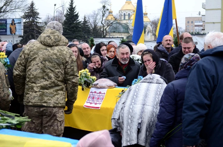 Похорон Бориса Коваля і Дмитра Єфіменка.