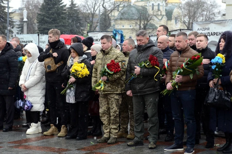 Похорон Бориса Коваля і Дмитра Єфіменка.