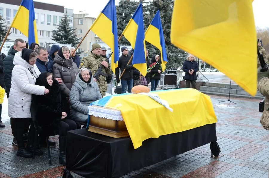 Похорон Дмитра Педоренка.