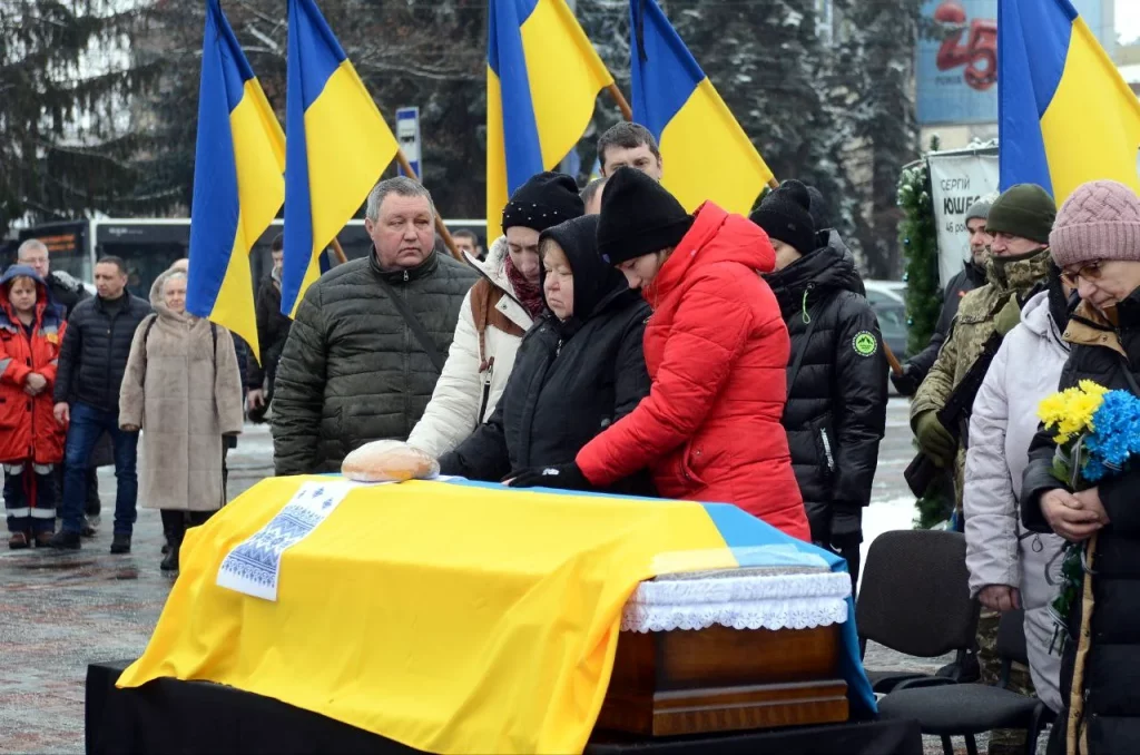 Похорон Михайла Токарця.