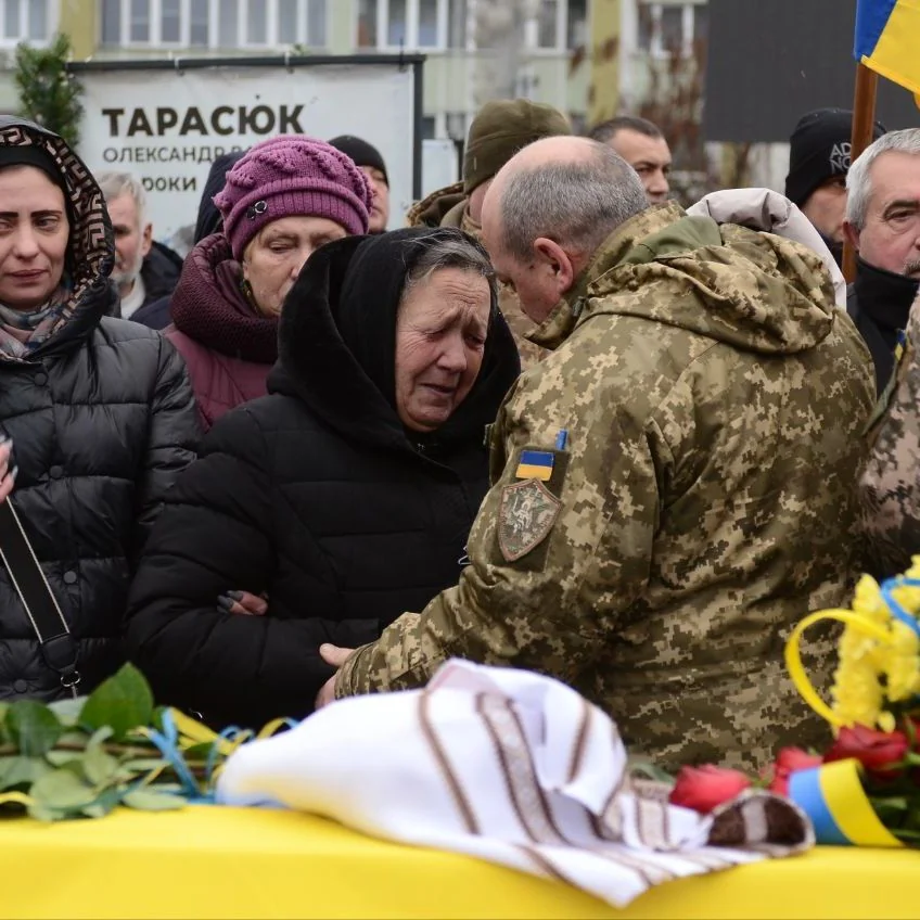 Похорон Олександра Потапчука.