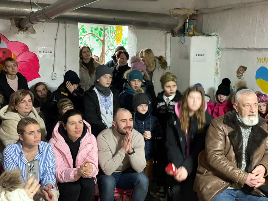 Під час концерту.