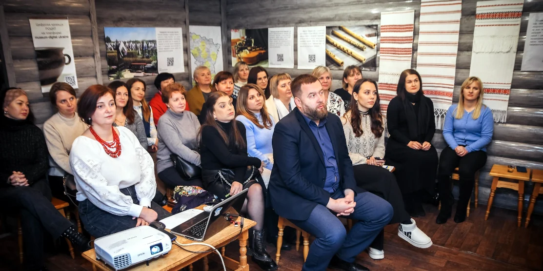 На відкритті Лабораторії нематеріальної культурної спадщини.
