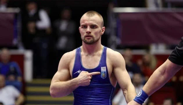 Борець ЗСУ на чемпіонаті.
