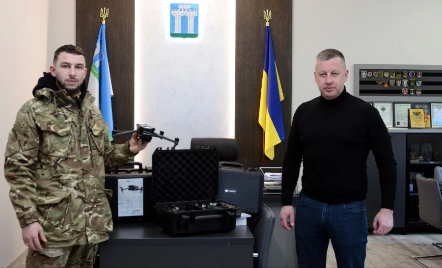 Передача дронів.