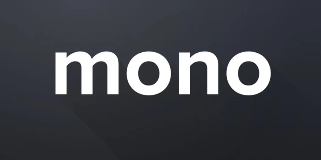 Логотип mono банку.