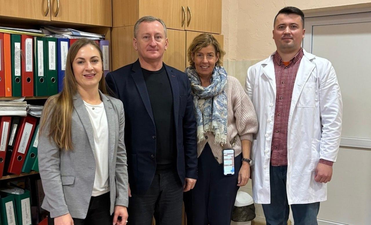 Рівненський військовий госпіталь відвідала нейроуролог з Німеччини