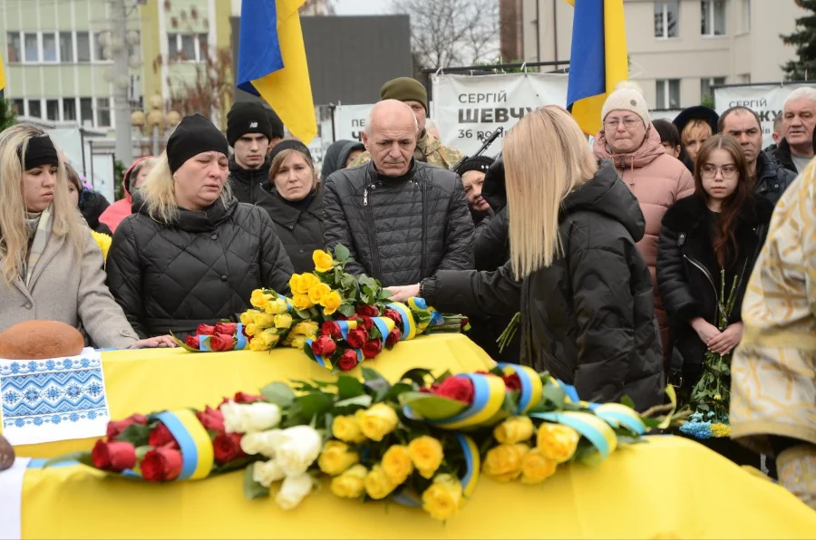 Похорон Петра Байдана та Вадима Малахова.